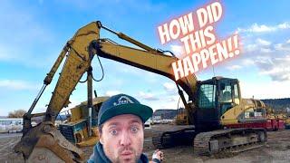 I bought the WORST CATERPILLAR EXCAVATOR in the USA that RUNS!!