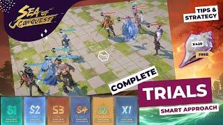 Sea of Conquest Strategy and Lineup to Complete Trials Up to S6