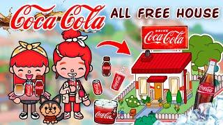 FREE Coca Cola House  Aesthetic All Free House Design  Toca Boca House Ideas  Toca Life World