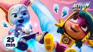 The ICED Cool Kid | Action Pack | Kids Cartoons & Nursery Rhymes | Moonbug Kids