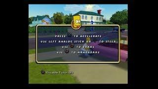 The Simpsons Hit And Run PS2 Bart Tutorial Quotes