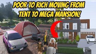 Greenville, Wisc Roblox l Poor to Rich Mega Mansion Moving Day Update Roleplay