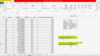 Excel, how to use "COUNTIF" & "COUNTIFS" functions