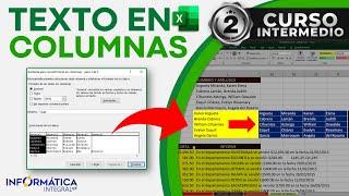 CÓMO UTILIZAR EL COMANDO TEXTO EN COLUMNAS (Nueva Versión)