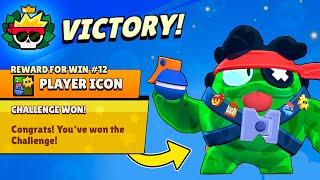 I Won THE ACTION HERO CHALLENGE!  NEW ICON and GIFTS + Box Opening - Brawl Stars