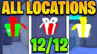 ALL *12* GIFT LOCATIONS In Roblox Toilet Tower Defense! CHRISTMAS EVENT!