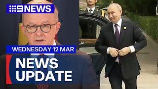 Australia loses bid for US tariff exemption; Ukraine ceasefire deal | 9 News Australia