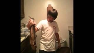 Catfish fishing