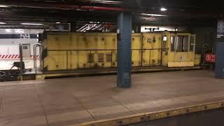 Work Train Passing 59th Street Columbus Circle (06/13/24)