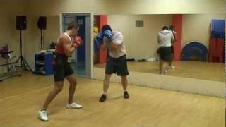 Soft sparring with Dima