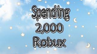 Spending 2000 ROBUX!! IN ADOPT ME!!