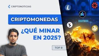 Top 8 Criptomonedas para Minar en 2025: Rentabilidad y Hardware