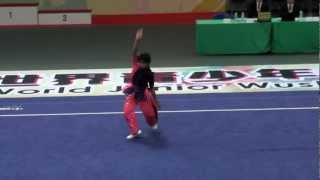 2012 World Junior Wushu Champ - CQM A - Mohamed Maged Montaser - EGY - 8.57 - 19