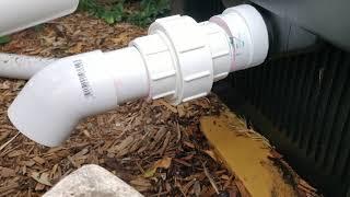 Plumbing in an Oase Biosmart Pond Filter