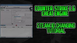 【CS 1.6】Steam ID Changer  Cheat Engine Tutorial  How to change steamID for CS 1.6