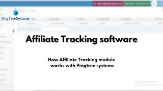 Affiliate Tracking software - Pingtree systems