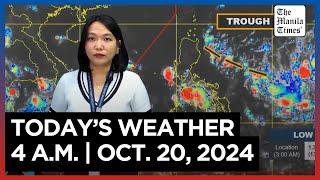 Today's Weather, 4 A.M. | Oct. 20, 2024