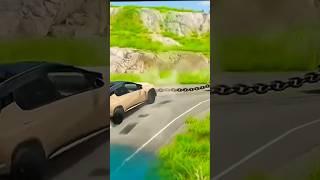 Rescue a car from the river!!! #crash #beamng #car #carcrash #rescue #rescuecars #river