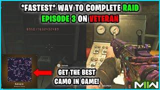 HOW TO COMPLETE RAID EPISODE 3 ON VETERAN TO GET GALVANIC CAMO IN MW2 | STREAM@KingKargbo @OMGBANGZ