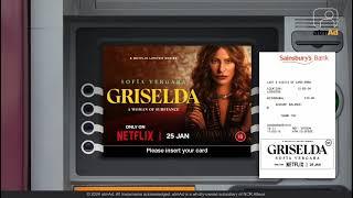 atmAd Netflix Griselda Pre Campaign ATM Campaign