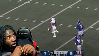 CLASSIC Battle of The 3rd & 4th! "Dallas Cowboys vs New York Giants Game Week 4 Highlights" REACTION