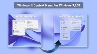 Windows 11 Context menu for Windows 10,8,7 - Nilesoft Shell