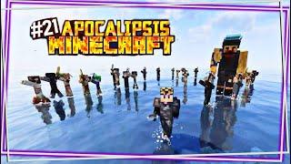 100 dias en APOCALIPSISMINECRAFT: Ataque de HORDA de ZOMBIES GIGANTES #21