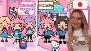 Kawaii Girl Went To Study In Japan | Toca Boca World Story | Toca Julia