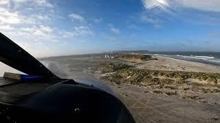 Helgoland Runway 24 Landing