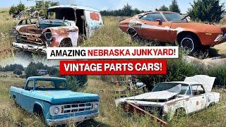 We hit the rusty gold JACKPOT!Awesome Nebraska Junkyard! Vintage vehicles and more!