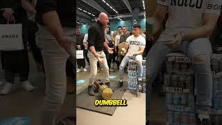 World heaviest dumbbell