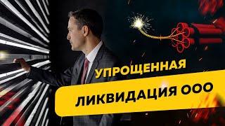 Упрощенная ликвидация ООО в 2023 году. Как упрощенно закрыть организацию. Бизнес и налоги.