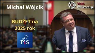 Michał Wójcik - budżet na rok 2025