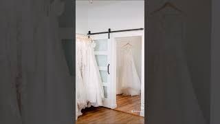 Take a tour of our #houston #bridal boutique  Link in description to book! #bridalboutique