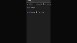 Как выделить тип из массива | Советы TypeScript #frontend #javascript #react #typescript