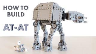 LEGO Star Wars AT-AT Walker MOC | Building Instructions