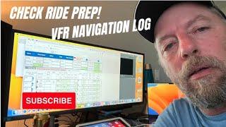 Private Pilot Check Ride Prep - VFR Navigation Log