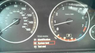 BMW Instrument Cluster Hidden Test Functions