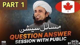 QUESTION AND ANSWER BY MUFTI TARIQ MASOOD PART 1 || MUFTI ZAHID OFFICIAL