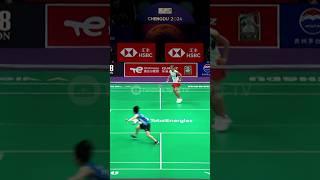Smash, smash, and smash again.. #shorts #fyp #fypシ #gregoriamariskatunjung #badminton