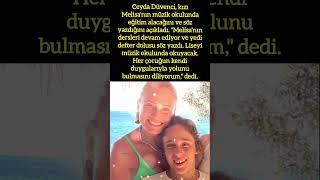 CEYDA DÜVENCİ, KIZI MELİSA’NIN MÜZİK OKULUNA DEVAM EDECEĞİNİ AÇIKLADI.