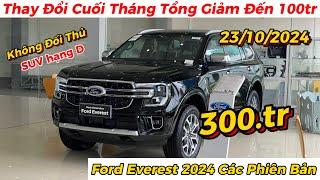 Giá Xe Ford Everest 2024 Các Phiên bản Giảm Gần 100 Triệu Dịp Cuối Tháng 10 | Giá Xe Việt