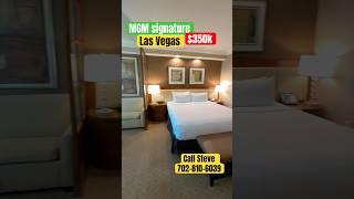 MGM SIGNATURE at Las Vegas studio suite Street view  Las Vegas Real Estate for sale