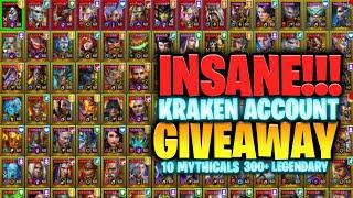 DON'T MISS MASSIVE KRAKEN ACCOUNT GIVEAWAY!!! | RAID: SHADOW LEGENDS