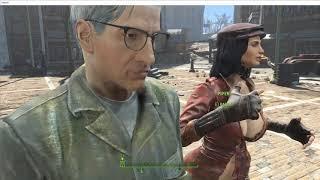 Fallout 4 mod - hot cute Piper knocks out mayor McDonough