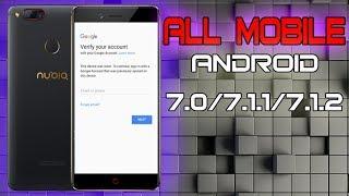 BYPASS FRP GOOGLE ACCOUNT ON ANY MOBILE ANDROID 7 LAST UPDATE 2018