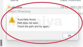 Pc Fix Select Directory Path does not exist. Check the Path and try again Problem Windows 11,10,8,7