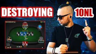 DESTROYING 10NL @GGpoker | FULL STREAM!