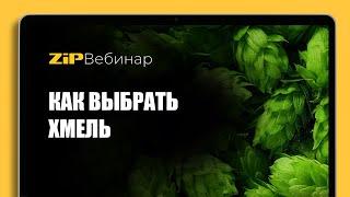 КАК ВЫБРАТЬ ХМЕЛЬ