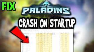 Paladins – How to Fix Crash on Startup – Complete Tutorial